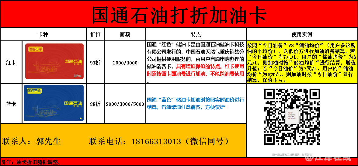 国通加油卡